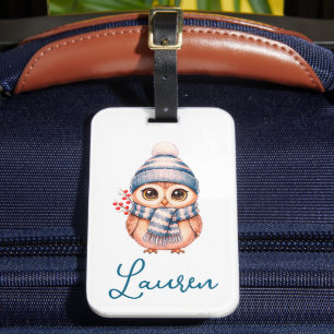 Para Maletas Etiqueta de equipaje linda personalizada
