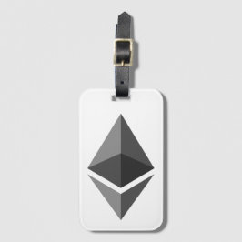 Para Maletas Etiqueta de equipaje | Logotipo de Ethereum ETH