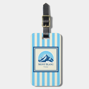 Para Maletas Etiqueta de equipaje Mont Blanc Francia montaña
