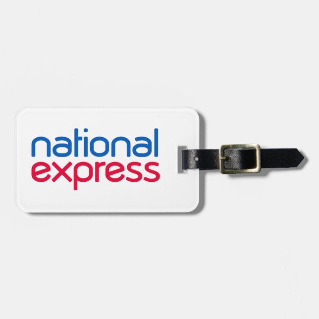 Para Maletas Etiqueta de equipaje nacional Express (Frente Horizontal)