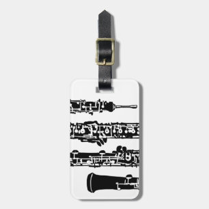 Para Maletas Etiqueta de equipaje Oboe