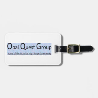 Para Maletas Etiqueta de Equipaje Opal Quest Group
