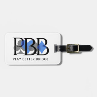 Para Maletas Etiqueta de equipaje PBB - Azul
