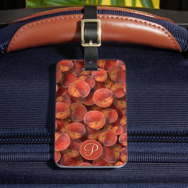Para Maletas Etiqueta de equipaje Peaches (Anverso In situ 2)