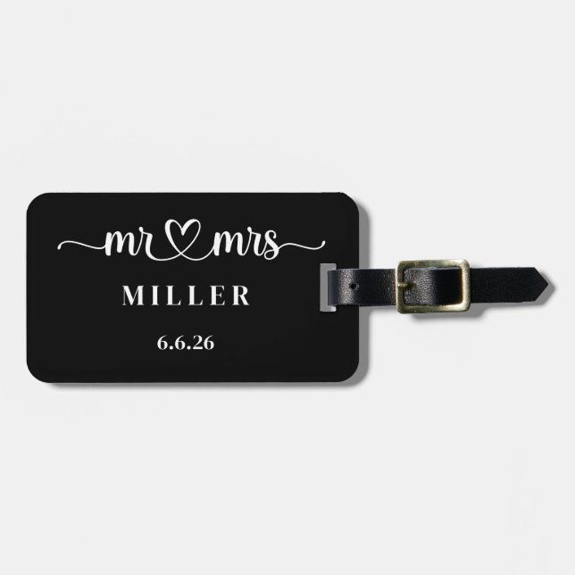 Para Maletas Etiqueta de equipaje personalizada (Frente Horizontal)
