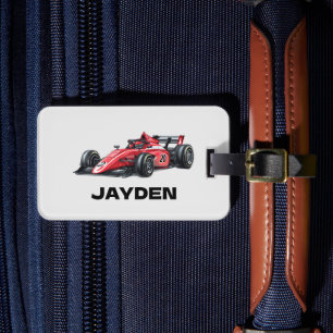 Para Maletas Etiqueta de equipaje personalizada con coche de ca