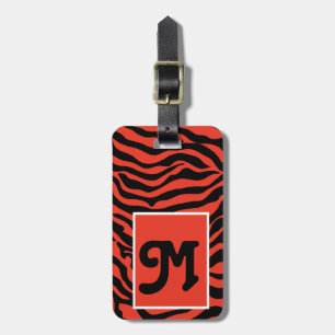 Para Maletas Etiqueta de equipaje personalizada con estampado d