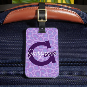 Para Maletas Etiqueta de equipaje personalizada con estampado d