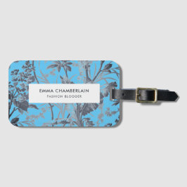 Para Maletas Etiqueta de equipaje personalizada de Chinoiserie 