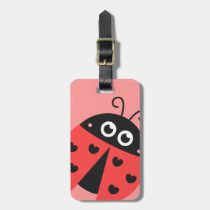 Para Maletas Etiqueta de equipaje personalizada de mariquita li