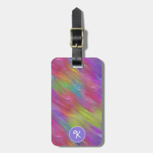 Para Maletas Etiqueta de equipaje personalizada de vidrio arco 