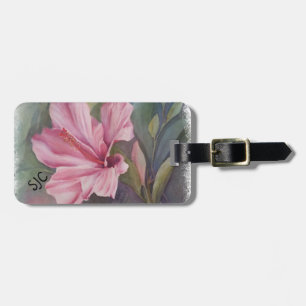 PARA MALETAS ETIQUETA DE EQUIPAJE PERSONALIZADA DEL HIBISCO DE 