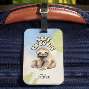 PARA MALETAS ETIQUETA DE EQUIPAJE PERSONALIZADA (LLUVIA)