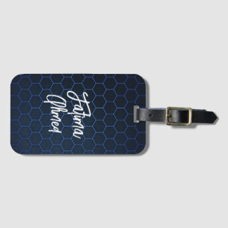 Para Maletas Etiqueta de equipaje personalizada tipografía tren