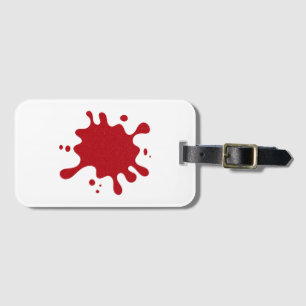 Para Maletas Etiqueta de equipaje personalizada Tomate Rojo Spl