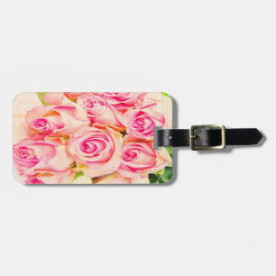 Para Maletas Etiqueta de equipaje personalizada vintage elegant
