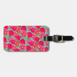 Para Maletas Etiqueta de equipaje pintado de granada