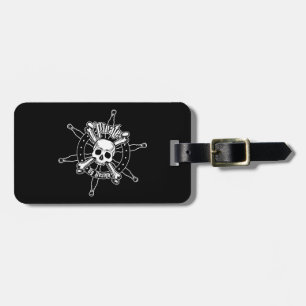 Para Maletas Etiqueta de equipaje pirata