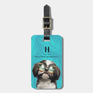Para Maletas Etiqueta de equipaje Shih Tzu
