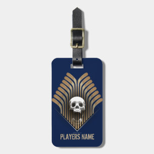 Para Maletas Etiqueta de equipaje Skull & Sticks (hockey)