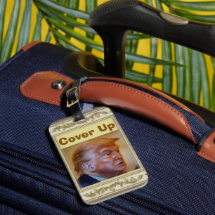 Para Maletas Etiqueta de equipaje Trump/Encubrimiento