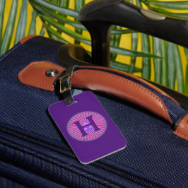 Para Maletas Etiqueta de equipaje Yoga Zen - Personalizado - Añ