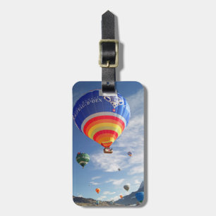 Para Maletas etiqueta de globo aerostático
