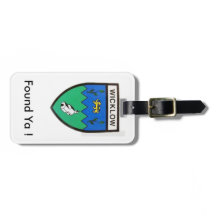 Etiqueta de identificación del condado de Wicklow 