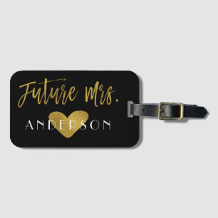 Para Maletas Etiqueta de la bolsa de equipaje de la futura Sra.