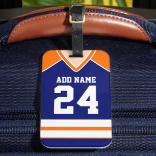 Para Maletas Etiqueta de la bolsa de hockey Jersey personalizad
