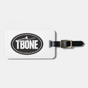 Para Maletas Etiqueta de la caja del instrumento del Trombone