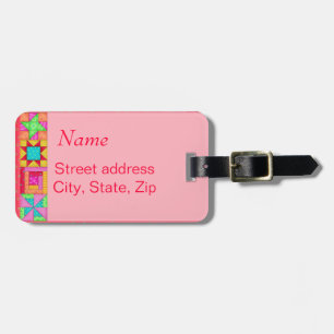 Para Maletas Etiqueta de la máquina de coser o del portaequipaj