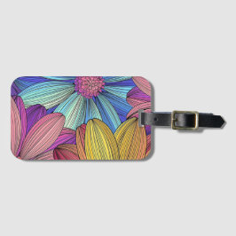 Para Maletas Etiqueta de portaequipajes acrílicos "girasol mult