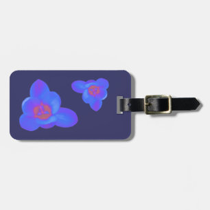 Para Maletas Etiqueta de portaequipajes Crocus Flower Hot and C