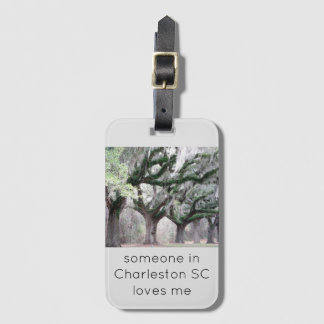 Para Maletas Etiqueta de portaequipajes de amor de Charleston