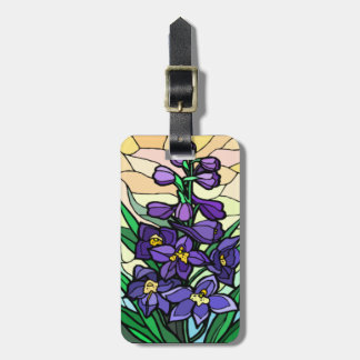 Para Maletas Etiqueta de portaequipajes de Dendrobium con vidri
