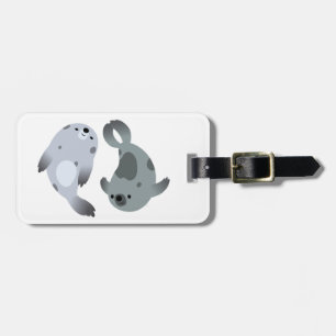 Para Maletas Etiqueta de portaequipajes de dos Personalizados l