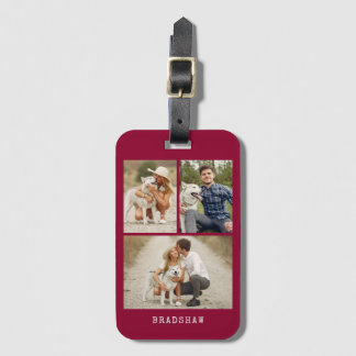 Para Maletas Etiqueta de portaequipajes de galería fotográfica 