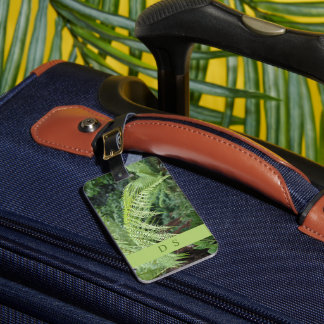 Para Maletas Etiqueta de portaequipajes de la hoja de hierro de