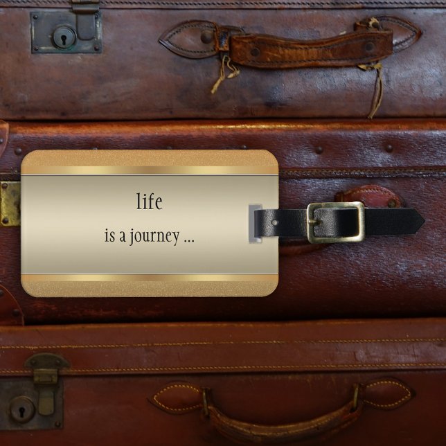 Para Maletas Etiqueta de portaequipajes de Purpurina metálico d (Subido por el creador)