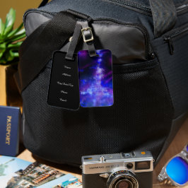 Para Maletas Etiqueta de portaequipajes de zafiro azul cielo no