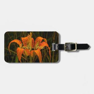 Para Maletas Etiqueta de portaequipajes "Pine Lily"