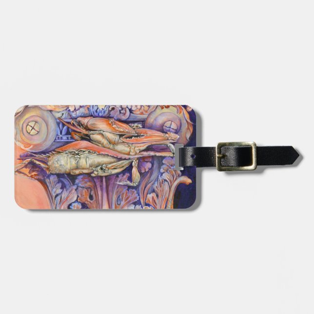 Para Maletas Etiqueta de reproducción Spike and Curly (Frente Horizontal)