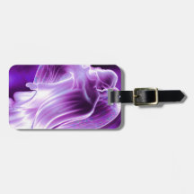 Etiqueta de viaje Ángel púrpura