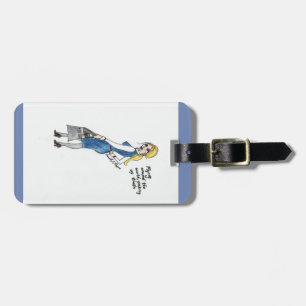 Para Maletas Etiqueta del bolso del asistente de vuelo