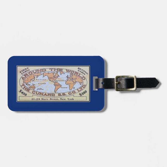 Para Maletas Etiqueta del bolso del boleto del revestimiento (Frente Horizontal)