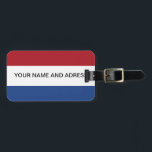 Para Maletas Etiqueta del equipaje con bandera de los Países Ba<br><div class="desc">Añada un toque de orgullo holandés a su equipo de viaje con esta elegante etiqueta para el equipaje que incluye la bandera de los Países Bajos. Diseñada con meticulosa atención a los detalles, esta etiqueta de equipaje es más que un simple artículo funcional; es una celebración del legado holandés y...</div>