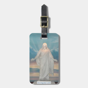 Para Maletas Etiqueta del equipaje con Jesucristo