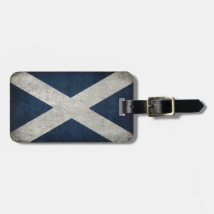 Para Maletas Etiqueta del equipaje con la bandera de Escocia