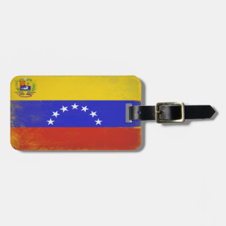 Para Maletas Etiqueta del equipaje con la bandera fresca de